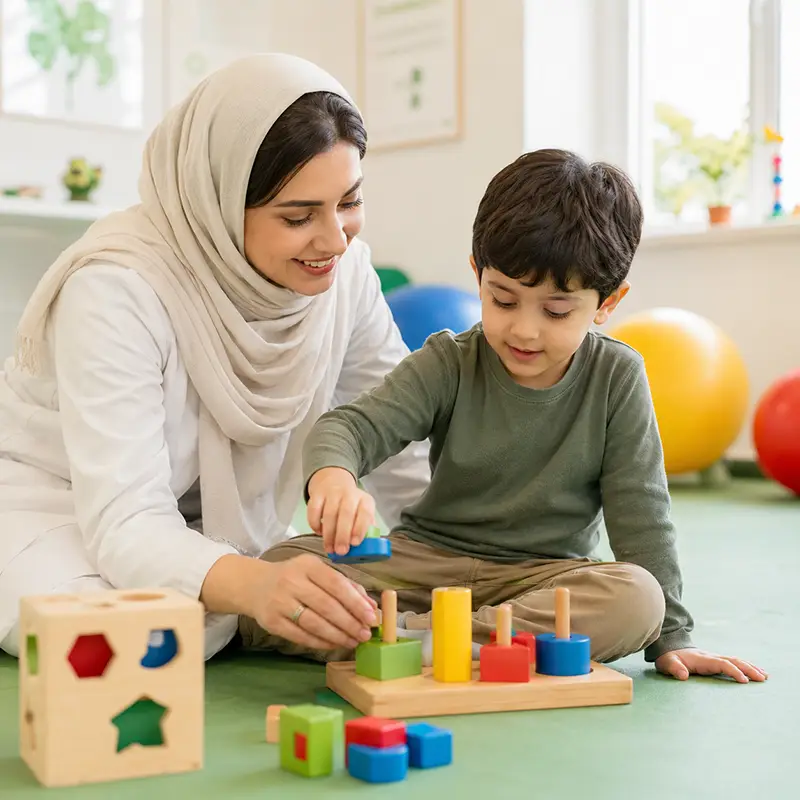 خدمات جامع کاردرمانی ذهنی و جسمی حرکتی در ارومیه مؤسسه شمیم گل‌های بهشت