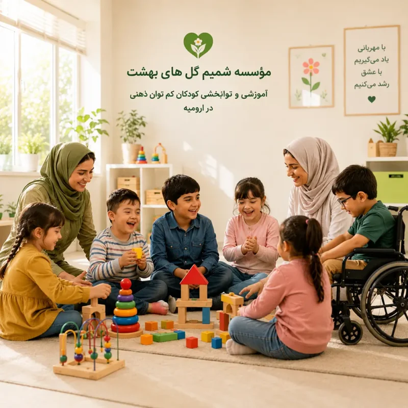 موسسه خیریه کودکان در ارومیه برای حمایت از کودکان نیازمند - شمیم گل‌های بهشت