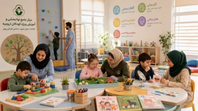 مرکز جامع توانبخشی و آموزش تخصصی کودکان استثنایی در موسسه خیریه شمیم گلهای بهشت ارومیه